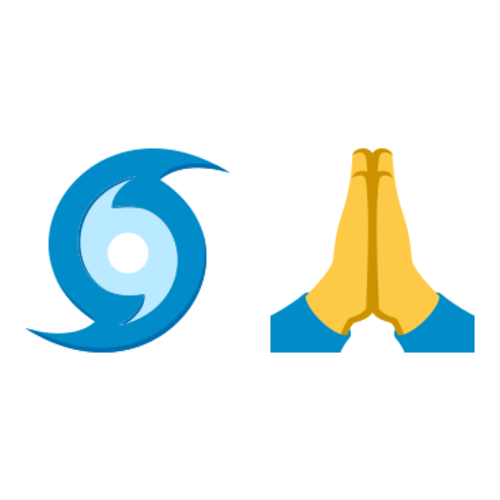 🌀🙏 Emoji Domain EmojiOne rendering